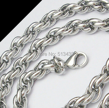 Collar de cadena de eslabones de acero inoxidable para hombre, joyería de alta calidad, 9mm de ancho, 18 ''-40'' 2024 - compra barato