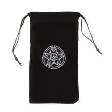 Velvet Pentagram Tarot Card Storage Bag Toy Jewelry Home Mini Drawstring Package 2024 - buy cheap