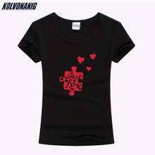 Camiseta de estilo urbano para mujer, ropa con estampado "Best For Love", para chica de manga corta Camiseta de algodón, camisetas Kawaii ajustadas 2021 2024 - compra barato
