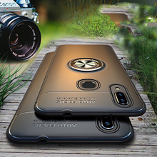 Luxury Car Ring Phone Case for Huawei Y9 2019 Y9 2018 Y7 Prime 2019 Honor Play Case For Huawei Y7 Pro 2019 Stand Holder Case Bag 2024 - buy cheap