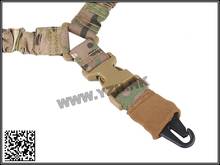 PJ тактический 1000D нейлоновый пистолет-банджи, одноточечный слинг Мультикам BD8476 2024 - купить недорого