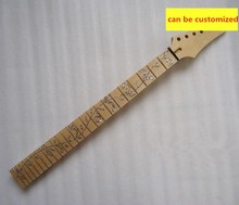 Top quality 24 Fret inlay Tree of Life Electric Guitar Canadian maple Neck With nut Guitar Parts Musical instrument accessories 2024 - buy cheap