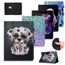 Tablet Case for Huawei Mediapad T5 10 AGS2-W09/L09/L03/W19 10.1" Case Cute Dog Cat Protector Cover PU Leather Wallet Flip Stand 2024 - buy cheap