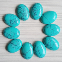 Blue calaite stone beads Oval CAB CABOCHON teardrop loose beads 25*18mm Free shipping Wholesale 20pcs/lot 2024 - buy cheap