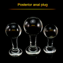 big  anal toys Anal Plug glass butt plug sex toys big glass anal plug erotic Dildo Vibrator Sex Toys Bullet Vibrador Butt Plug 2024 - buy cheap