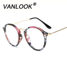 Anti Blue Ray Women Computer Glasses For Men Transparent Eyeglasses Round Fashion Spectacle Frame Oculos De Grau Female Coating 2024 - buy cheap