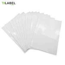 60 Sheets/Pack A4  white PVC label waterproof stickers  for Mono/Color Laserjet printer  High Glossy Surface 2024 - buy cheap