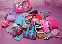 Bolsa informal a la moda para Barbies, bolso de mano para Estilos mixtos, regalo de cumpleaños para niña, 100 Uds., gran fábrica, venta al por mayor 2024 - compra barato