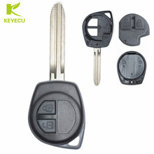 KEYECU Replacement 2 Button Remote Key Shell Case Fob With New Rubber Button Pad For Suzuki 2024 - buy cheap