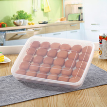 Упаковка для яиц, холодильник, коробка для хранения, кухонный отделочный пластиковый прозрачный контейнер для яиц, 30 предметов для дома 2024 - купить недорого