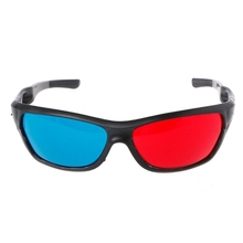 Montura blanca Universal, gafas 3D Anaglyph para películas, DVD, juegos, vídeo, TV, VR y gafas AR 2024 - compra barato