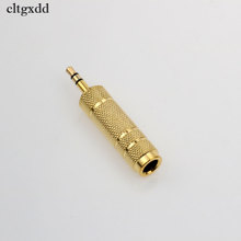Cltgxdd-adaptador macho a hembra de 3,5mm, convertidor de Audio de altavoz estéreo con conector 6,5 a Jack 3,5 para teléfono, PC y Notebook 2024 - compra barato