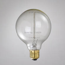 Edison Tungsten Filament Light Bulbs Vintage E27 Bulb Home Decoration Incandescent Bulbs Antique Lighting G95/G125 40W 110V 220V 2024 - buy cheap