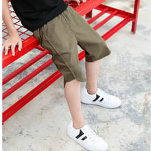 Age For 4 5 6 7 8 9 10 12 13 Yrs Summer Boys Shorts Children Pants Casual Kids Shorts Solid Color Fashion Kids Boys Clothing 2024 - buy cheap