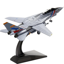 1/100 scale U.S. American Navy Army F14 fighter aircraft airplane models adult children toys for display show collections 2024 - buy cheap