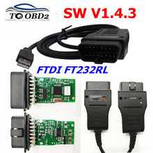 Cable usb HDS OBD2 para coche, dispositivo de diagnóstico para HONDA SW v4.3 HDS, para Honda FTDI FT232RL Chip HDS Auto OBD2 2024 - compra barato