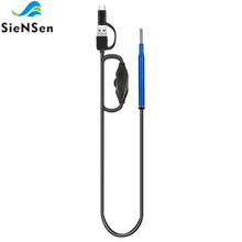 SieNSen Ear Cleaning Endoscope Camera 3.9mm HD Borescope Inspection Camera Otoscope Visual Earpick Tool for Computer 2024 - buy cheap