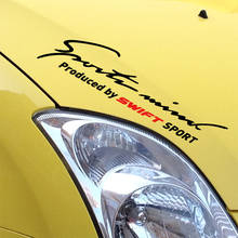 Customization Sports Mind Stickers On Car Lamp Eyebrow Car-Styling For suzuki swift car accessories 2024 - buy cheap