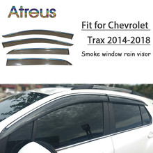 Atreus 1 juego ABS para 2018 2017 2016 2015 2014 Chevrolet Trax accesorios de ventilación de coche deflectores solares protector de humo ventana visor de lluvia 2024 - compra barato