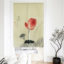 XIAOKENAI 85x160cm 85x150cm Traditional Chinese Decorative Door Curtain Doorway Curtains Home Decor Divider For Bedroom Kitchen 2024 - buy cheap