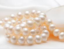 Collar de perlas naturales de agua dulce para mujer, collar de alta calidad, cierre de joyería, fino, 11,5-12mm, 925 esterlina, AAAA + 2024 - compra barato