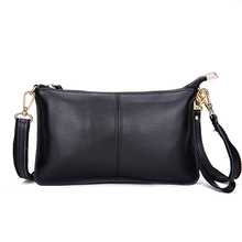100% Real Skin Clutch Women GENUINE LEATHER Handbag Shoulder bag Calfskin crossbody bags Fashion FOR girl  Z017 2024 - buy cheap