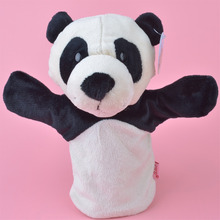 Muñeco de peluche de Panda chino para niños y adultos, juguete interactivo con títere de mano 2024 - compra barato