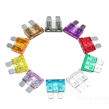 100PCS/Lot Car Multi Color Assorted Fuse Car Automotive Medium Blade Fuse 2A 3A 5A 7.5A 10A 15A 20A 25A 30A 35A 2024 - buy cheap