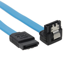 2шт 1 м SATA 3,0 III кабель для передачи данных правый угол SATA 3,0 III высокоскоростной 6,0 Гбит/с кабель для передачи данных с Блокирующей защелкой 2024 - купить недорого