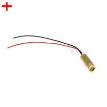 Cabeça de laser vermelho 9mm 650nm 5mw, cruz vermelha, diodo laser 3v 5v, tubo de laser semicondutor 3v-5v 2024 - compre barato
