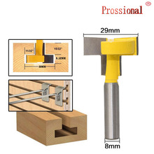 Enrutador de ranura en T y t-track para carpintería, vástago de 8 "y 8" para cortador de cinceles 2024 - compra barato