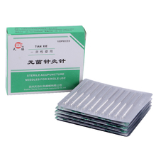 3 boxes Tianxie disposable sterile acupuncture needle 100pcs individual pack beauty massage needles 0.25/0.30/0.35mm 2024 - buy cheap