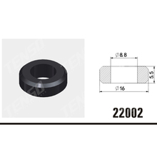 Универсальный инжектор Viton резиновые уплотнения для автозапчастей резиновые уплотнения топливный инжектор Замена WDF22002 2024 - купить недорого