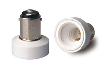 1000pcs BA15D to E12 lamp adapter converter BA15D Male To E12 Female lamp holder base adapter converter 2024 - buy cheap