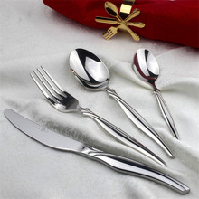 24pcs/set New Creative Stainless Steel Cutlery Set Flatware Set Dinner Knives Fork Spoon Set Dinnerware Tableware 2024 - buy cheap