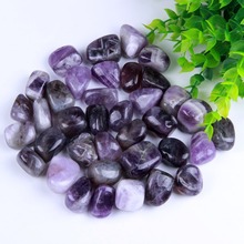 Amatista púrpura Natural a granel, piedra caída, cristal curativo Reiki Charka, 1/2lb 2024 - compra barato