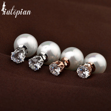 Italina Rigant  Spring Unique Elegant Stud Earrings Brincos Tow Ways To Wear Top Quality Anti-Allergy #RG87260 2024 - buy cheap