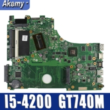 X750LB материнская плата для ноутбука For Asus X750LB X750LN X750L K750L A750L материнская плата Тест 100% ok I5-4200 ЦП GT740M/2 GB 2024 - купить недорого