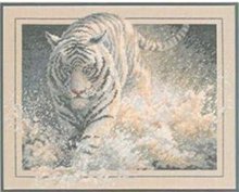 Embroidery Package Luxurious  3 Sets (1 lot=3 Sets)  5-15Business Days High Quality Cross Stitch Tiger Animal Ocean Wave 2024 - buy cheap