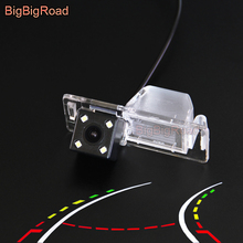 BigBigRoad Car Intelligent Dynamic Trajectory Tracks RearView Camera For Chevrolet Aveo Sonic Buick encore GL8 Lacrosse Envision 2024 - buy cheap