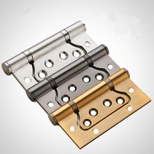 100x75 mm Stainless Steel Flush Metal Door Hinge Door Hardware Glass Door Hinge 2024 - buy cheap