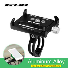 GUB G-85 Bike Phone Mount Handlebar Clip Stand Adjustable Bicycle Phone Holder For 3.5-6.2inch Smartphone Anti-Slip Bike Bracket 2024 - buy cheap