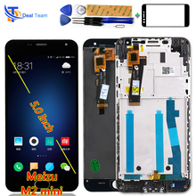 Aaa qualidade display lcd para meizu m2 mini telefone celular 5.0 polegada 1280*720 tela de toque m2 mini digitador assembléia quadro ferramentas gratuitas 2024 - compre barato
