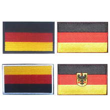 Brazalete bordado 3D, Bandera de Alemania, tácticas parche militar, venda a rayas, Bandage, accesorios de ropa para exteriores 2024 - compra barato