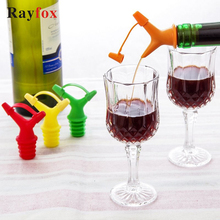 Kitchen Gadgets Multi-purpose Double Corks Creative Oil Water Bottle Mouth Stopper Cooking Tools Kitchen Accessories Silicone M. 2024 - купить недорого