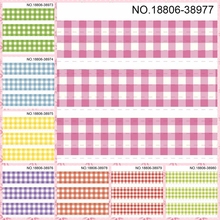 10yards -different sizes -Colorful lattice ribbon printed Grosgrain ribbon 2024 - buy cheap