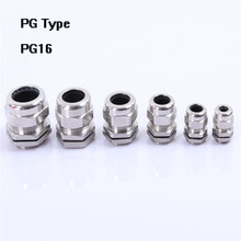 10piece PG16 PG19 PG21 Nickel Brass Metal IP68 Waterproof Cable Glands Connector Wire Glands cable E-pack free stainless steel 2024 - buy cheap