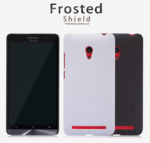 For Asus ZenFone 6 Nillkin Frosted Shield Series For ASUS ZenFone6 Cell Phone Back Cover Case + Screen Film Free Shipping 2024 - buy cheap