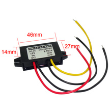 New Arrival Buck Power Adapter DC 12V(9-22V) Step Down To 7.5V 2A 15W Car Supply Converter Waterproof Regulator Module for radio 2024 - buy cheap