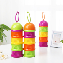 Baby Food Storage Box Portable Infant Milk Powder Storage Boxes Dispenser Container Three Layer Snack Container Doseur Lait 2024 - buy cheap